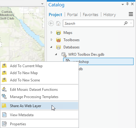Share As Web Layer Share As Web Layer