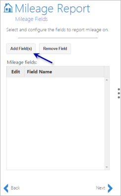 Click the Add Field(s) button Click the Add Field(s) button